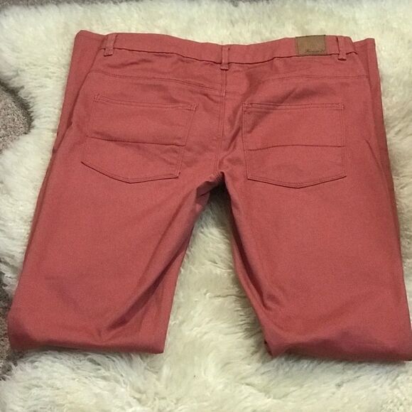 Forever 21 Coral Skinny Pants - Picture 2 of 4